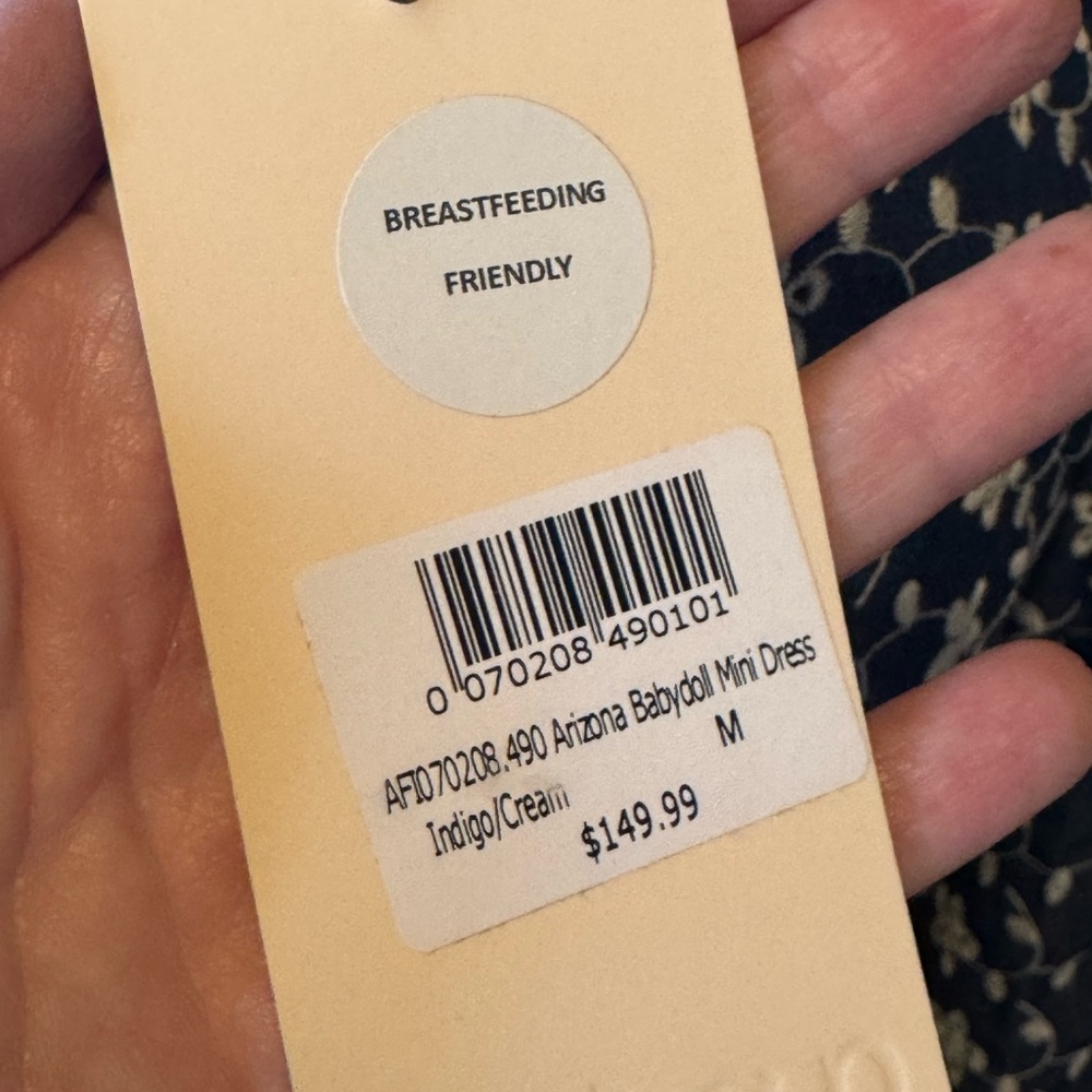 Babydoll mini dress (Breastfeeding friendly) - Picture 5 of 5